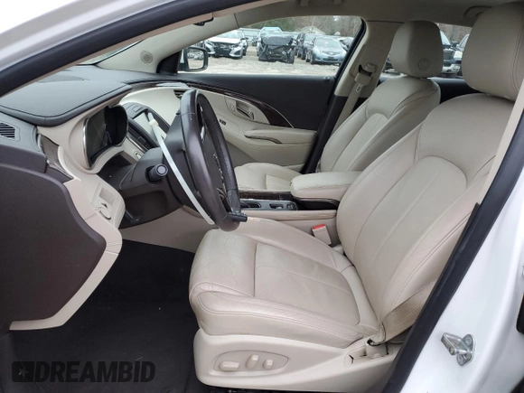 2015 Buick LaCrosse Leather with VIN 1G4GB5GR9FF209572, listed as a Copart auction lot 84717644 with 98,030 mi miles and Salvage Title. Bid and sale history available at DreamBid. Image 7.