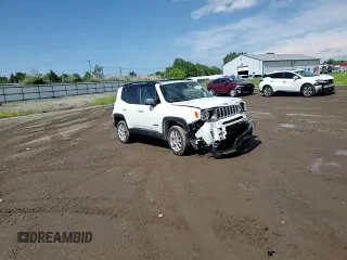 2021 Jeep Renegade Limited with VIN ZACNJDD12MPM95053, listed as a Copart auction lot 60344415 with 37,415 mi miles and Salvage title. Bid and sale history available at DreamBid. Image 14.
