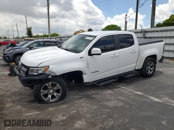 2018 Chevrolet Colorado 2WD Z71 z VIN 1GCGSDEA5J1165569, wystawiony jako Copart lot #56703285 z przebiegiem 101 894 mil mil oraz Szkoda całkowita • Salvage title. Historia ofert i sprzedaży dostępna na DreamBid. Obrazek 1.