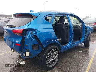 2019 Hyundai Tucson Ultimate with VIN KM8J3CAL9KU990451, listed as a IAAI auction lot 41546822 with 83,536 mi miles. Bid and sale history available at carsss.com. Image 4.