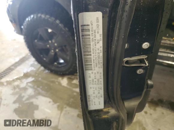2017 Ram 1500 Express with VIN 1C6RR7KT5HS591303, listed as a Copart auction lot 54698035 with 91,377 mi miles and Non repairable. Bid and sale history available at DreamBid. Image 13.