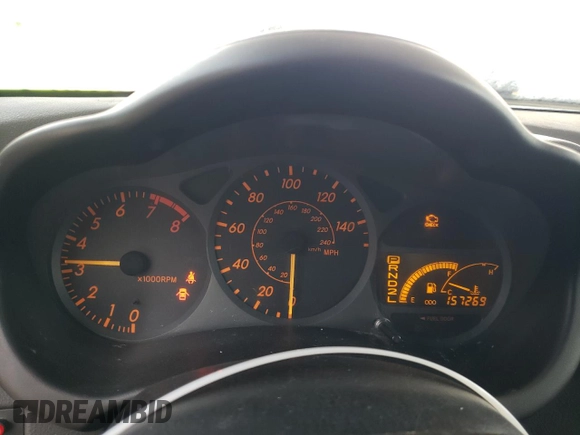 2003 Toyota Celica GT with VIN JTDDR32T430145725, listed as a Copart auction lot 78856254 with 157,269 mi miles and Salvage Title. Bid and sale history available at carsss.com. Image 9.