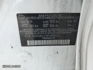 2019 Hyundai Elantra SEL with VIN 5NPD84LF9KH489053, listed as a Copart auction lot 49928235 with 98,358 mi miles and Salvage Title. Bid and sale history available at carsss.com. Image 15.