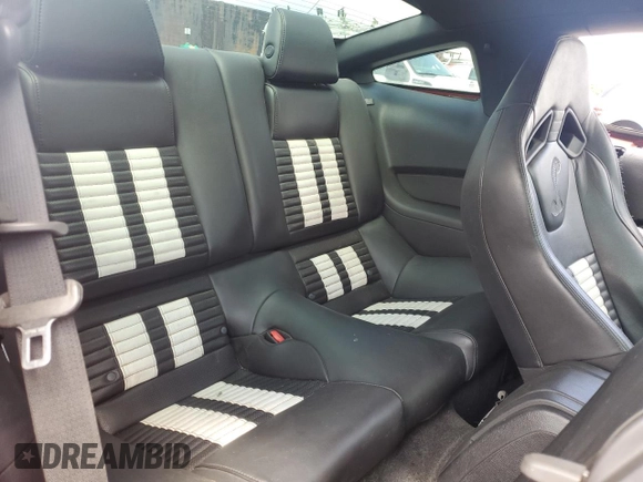 2012 Ford Mustang Shelby GT500 with VIN 1ZVBP8JS2C5201325, listed as a Copart auction lot 60275065 with 140,234 mi miles and Salvage title. Bid and sale history available at DreamBid. Image 10.