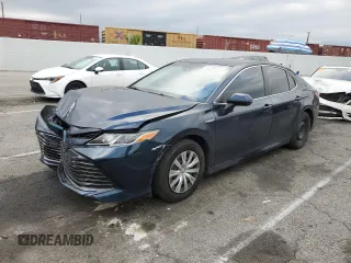 2019 Toyota Camry Hybrid LE z VIN 4T1B31HK2KU514158, wystawiony jako Copart lot #49730125 z przebiegiem 124 888 mil mil oraz Szkoda całkowita • Salvage title. Historia ofert i sprzedaży dostępna na DreamBid. Obrazek 1.