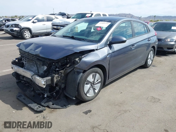 2019 Hyundai Ioniq Blue z VIN KMHC65LC1KU174214, wystawiony jako IAAI lot #41889734 z przebiegiem 131 626 mil mil oraz . Historia ofert i sprzedaży dostępna na DreamBid. Obrazek 18.