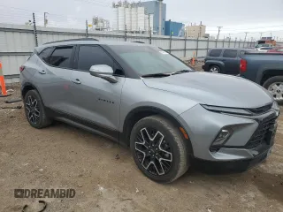 2024 Chevrolet Blazer RS with VIN 3GNKBKRS5RS145213, listed as a Copart auction lot 84481814 with 38,175 mi miles and Salvage title. Bid and sale history available at DreamBid. Image 4.