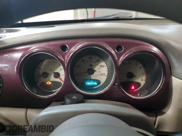 2003 Chrysler PT Cruiser Touring with VIN 3C4FY58BX3T620397, listed as a Copart auction lot 84631294 with 136,245 mi miles and Salvage title. Bid and sale history available at DreamBid. Image 9.