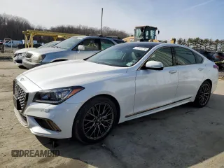 2020 Genesis G80 3.8L with VIN KMTFN4JE5LU334567, listed as a Copart auction lot 44191715 with 66,126 mi miles and Salvage Title. Bid and sale history available at carsss.com. Image 1.