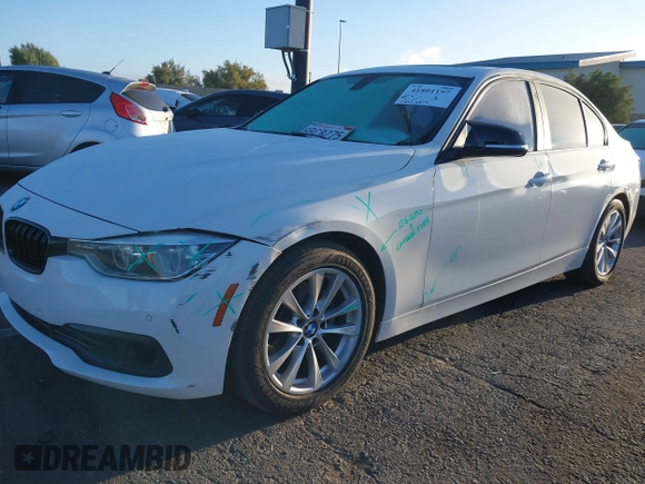 2018 BMW 3 Series 320i with VIN WBA8E1G54JNU90990, listed as a IAAI auction lot 41801197 with 140,603 mi miles. Bid and sale history available at carsss.com. Image 18.