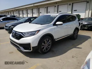 2020 Honda CR-V Touring with VIN 2HKRW1H90LH401974, listed as a Copart auction lot 48937355 with 82,617 mi miles and Salvage Title. Bid and sale history available at carsss.com. Image 1.