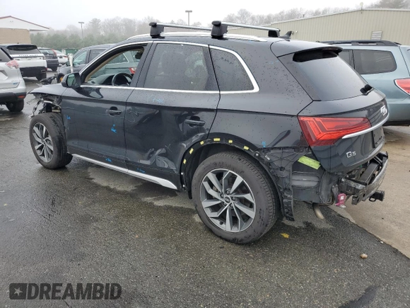 2021 Audi Q5 Premium Plus z VIN WA1BAAFY3M2071111, wystawiony jako Copart lot #53867725 z przebiegiem 43 416 mil mil oraz Szkoda całkowita • Salvage title. Historia ofert i sprzedaży dostępna na DreamBid. Obrazek 2.
