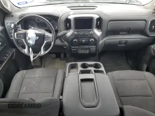 2020 Chevrolet Silverado 1500 LT with VIN 3GCUWCED3LG158037, listed as a Copart auction lot 42830005 with 93,096 mi miles and Salvage Title. Bid and sale history available at DreamBid. Image 8.