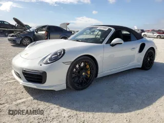 2017 Porsche 911 Turbo with VIN WP0CD2A96HS178294, listed as a Copart auction lot 83372894 with 0 mi miles and Salvage Title. Bid and sale history available at carsss.com. Image 1.