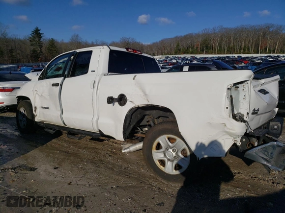 2018 Toyota Tundra SR with VIN 5TFUM5F1XJX075879, listed as a Copart auction lot 83666824 with 130,059 mi miles and Salvage title. Bid and sale history available at DreamBid. Image 2.