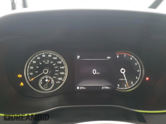 2023 Genesis G70 2.0T with VIN KMTG34TA5PU131043, listed as a Copart auction lot 81897604 with 27,795 mi miles and Non Repairable. Bid and sale history available at DreamBid. Image 9.