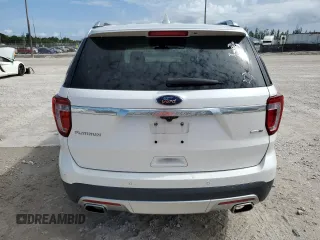 2016 Ford Explorer Platinum with VIN 1FM5K8HT0GGC20507, listed as a Copart auction lot 62816195 with 96,763 mi miles and Salvage title. Bid and sale history available at DreamBid. Image 6.