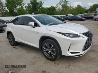 2021 Lexus RX 350 with VIN 2T2HZMDAXMC285784, listed as a Copart auction lot 56919925 with 64,842 mi miles and Salvage title. Bid and sale history available at DreamBid. Image 4.