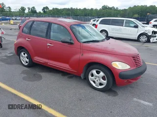 2001 Chrysler PT Cruiser z VIN 3C8FY4BB81T312594, wystawiony jako IAAI lot #42450707 z przebiegiem 47 628 mil mil oraz . Historia ofert i sprzedaży dostępna na DreamBid. Obrazek 1.