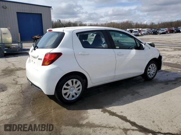 2016 Toyota Yaris L with VIN VNKKTUD30GA068340, listed as a Copart auction lot 51222815 with 117,520 mi miles and Salvage Title. Bid and sale history available at carsss.com. Image 3.