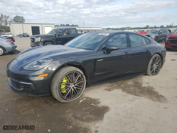 2018 Porsche Panamera 4 E-Hybrid with VIN WP0AE2A79JL129223, listed as a Copart auction lot 79005304 with 22,877 mi miles and Salvage Title. Bid and sale history available at carsss.com. Image 1.