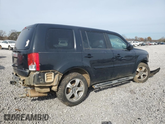 2015 Honda Pilot EX-L with VIN 5FNYF3H72FB014349, listed as a Copart auction lot 82812624 with 177,123 mi miles and Salvage title. Bid and sale history available at DreamBid. Image 3.