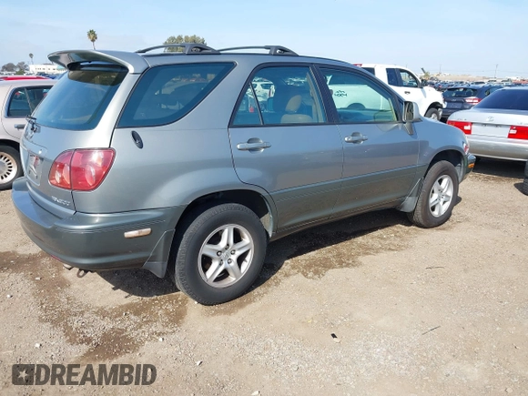 2000 Lexus RX 300 with VIN JT6GF10U0Y0055671, listed as a IAAI auction lot 41589845 with 214,320 mi miles and . Bid and sale history available at DreamBid. Image 4.