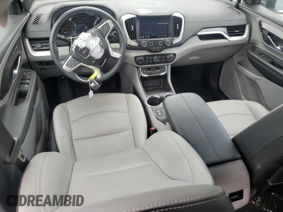 2023 GMC Terrain SLT z VIN 3GKALPEG6PL211750, wystawiony jako Copart lot #59413835 z przebiegiem 52 200 mil mil oraz Szkoda całkowita • Salvage title. Historia ofert i sprzedaży dostępna na DreamBid. Obrazek 8.
