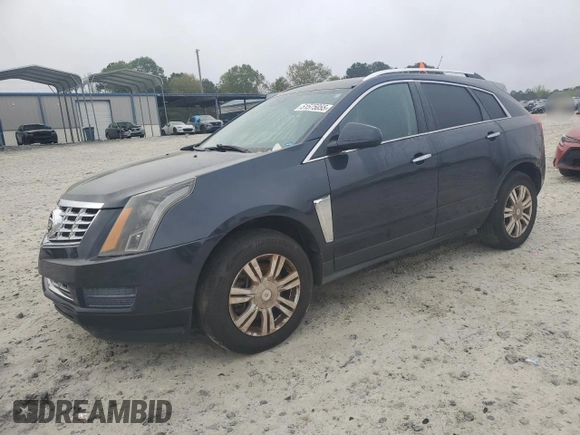 2014 Cadillac SRX Luxury Collection with VIN 3GYFNBE30ES630380, listed as a Copart auction lot 51575055 with 112,698 mi miles and Salvage Title. Bid and sale history available at carsss.com. Image 1.