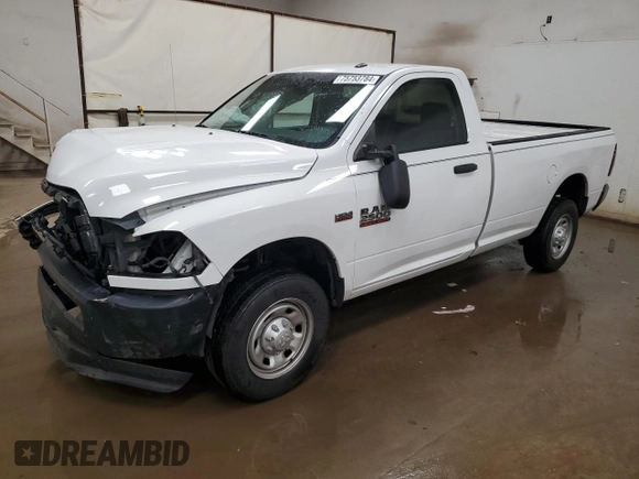 2017 Ram 2500 Tradesman with VIN 3C6LR4AT2HG667153, listed as a Copart auction lot 75753784 with 186,982 mi miles and Clean Title. Bid and sale history available at carsss.com. Image 1.