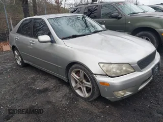 2001 Lexus IS with VIN JTHBD182510014579, listed as a IAAI auction lot 41736860 with Not Provided miles. Bid and sale history available at carsss.com. Image 1.