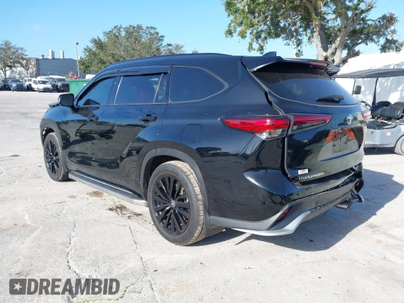 2023 Toyota Highlander L with VIN 5TDKDRAH3PS520691, listed as a IAAI auction lot 40677236 with 37,109 mi miles and . Bid and sale history available at DreamBid. Image 3.