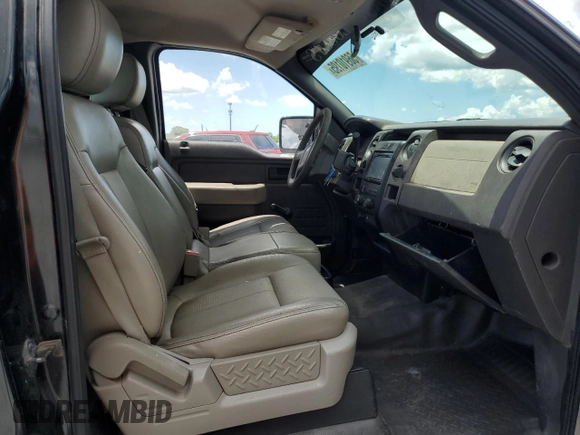 2010 Ford F-150 XL with VIN 1FTMF1CW2AKA59689, listed as a Copart auction lot 56910195 with 167,899 mi miles and Salvage title. Bid and sale history available at DreamBid. Image 10.