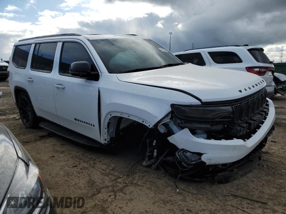 2024 Jeep Wagoneer Series II Carbide with VIN 1C4SJVBP4RS127459, listed as a Copart auction lot 53130095 with 35,064 mi miles and Salvage title. Bid and sale history available at DreamBid. Image 4.