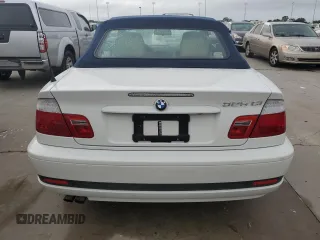 2005 BMW 3 Series 325Ci with VIN WBABW334X5PL37410, listed as a Copart auction lot 74379214 with 8,807 mi miles and Salvage Title. Bid and sale history available at carsss.com. Image 6.