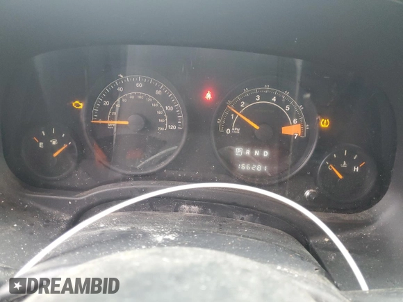 2016 Jeep Compass Sport with VIN 1C4NJDBB6GD557524, listed as a Copart auction lot 44436375 with 166,281 mi miles and Salvage Title. Bid and sale history available at carsss.com. Image 9.