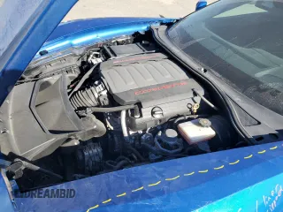 2014 Chevrolet Corvette 2LT with VIN 1G1YD2D78E5130055, listed as a Copart auction lot 88337585 with 18,191 mi miles and Salvage title. Bid and sale history available at DreamBid. Image 11.