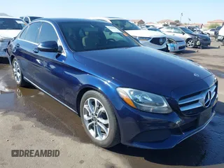 2018 Mercedes-Benz C 300 with VIN WDDWF4JBXJR415992, listed as a IAAI auction lot 41681884 with 49,695 mi miles and . Bid and sale history available at DreamBid. Image 1.