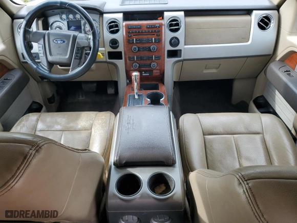2010 Ford F-150 XL with VIN 1FTFW1CV7AKA22587, listed as a Copart auction lot 50172255 with 182,557 mi miles and Salvage Title. Bid and sale history available at carsss.com. Image 8.