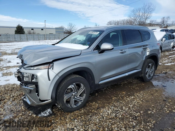 2022 Hyundai Santa Fe XRT with VIN 5NMS6DAJ9NH414505, listed as a Copart auction lot 48502875 with 65,235 mi miles and Non Repairable. Bid and sale history available at carsss.com. Image 1.