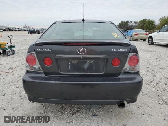 2004 Lexus IS 300/350 with VIN JTHBD192440087977, listed as a Copart auction lot 85547244 with 159,732 mi miles and Salvage Title. Bid and sale history available at carsss.com. Image 6.