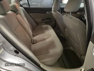 2012 Honda Civic EX with VIN 19XFB2F86CE001842, listed as a Copart auction lot 55585725 with 204,350 mi miles and Salvage Title. Bid and sale history available at DreamBid. Image 10.