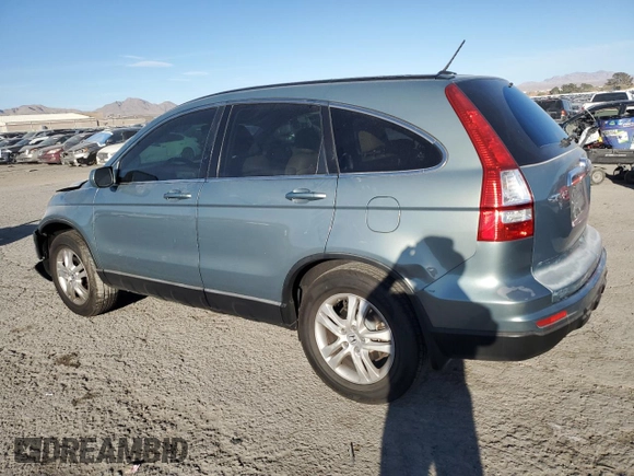2011 Honda CR-V EX-L with VIN JHLRE4H78BC018462, listed as a Copart auction lot 47017655 with 124,607 mi miles and Salvage Title. Bid and sale history available at carsss.com. Image 2.