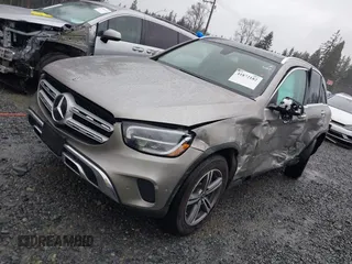 2020 Mercedes-Benz GLC with VIN WDC0G8EB1LF744559, listed as a IAAI auction lot 41872182 with 1 mi miles. Bid and sale history available at carsss.com. Image 17.