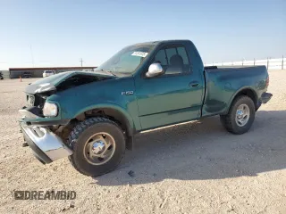 1997 Ford F-150 XL with VIN 1FTDF08W6VKC33983, listed as a Copart auction lot 51297975 with 187,657 mi miles and Salvage Title. Bid and sale history available at carsss.com. Image 1.