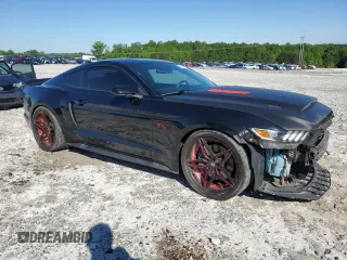 2015 Ford Mustang GT with VIN 1FA6P8CF2F5406500, listed as a Copart auction lot 54383875 with 101,180 mi miles and Salvage title. Bid and sale history available at DreamBid. Image 4.