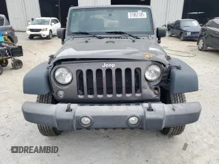 2016 Jeep Wrangler Sport with VIN 1C4AJWAG1GL302714, listed as a Copart auction lot 51862105 with 98,362 mi miles and Salvage Title. Bid and sale history available at carsss.com. Image 5.