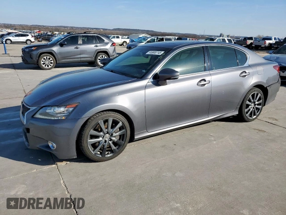2014 Lexus GS 350 with VIN JTHBE1BL4E5043076, listed as a Copart auction lot 45800745 with 272,104 mi miles and Salvage Title. Bid and sale history available at DreamBid. Image 1.