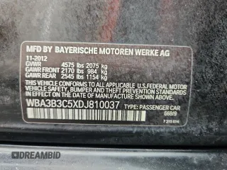 2013 BMW 3 Series 328i xDrive с VIN WBA3B3C5XDJ810037, выставлен на аукционе Copart как лот 65476965 с пробегом 169 569 миль миль и Чистый • Clean title. История ставок и продаж доступна на DreamBid. Изображение 12.