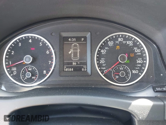 2015 Volkswagen Tiguan SE with VIN WVGAV7AX1FW558855, listed as a IAAI auction lot 42064427 with 58,584 mi miles and . Bid and sale history available at DreamBid. Image 7.